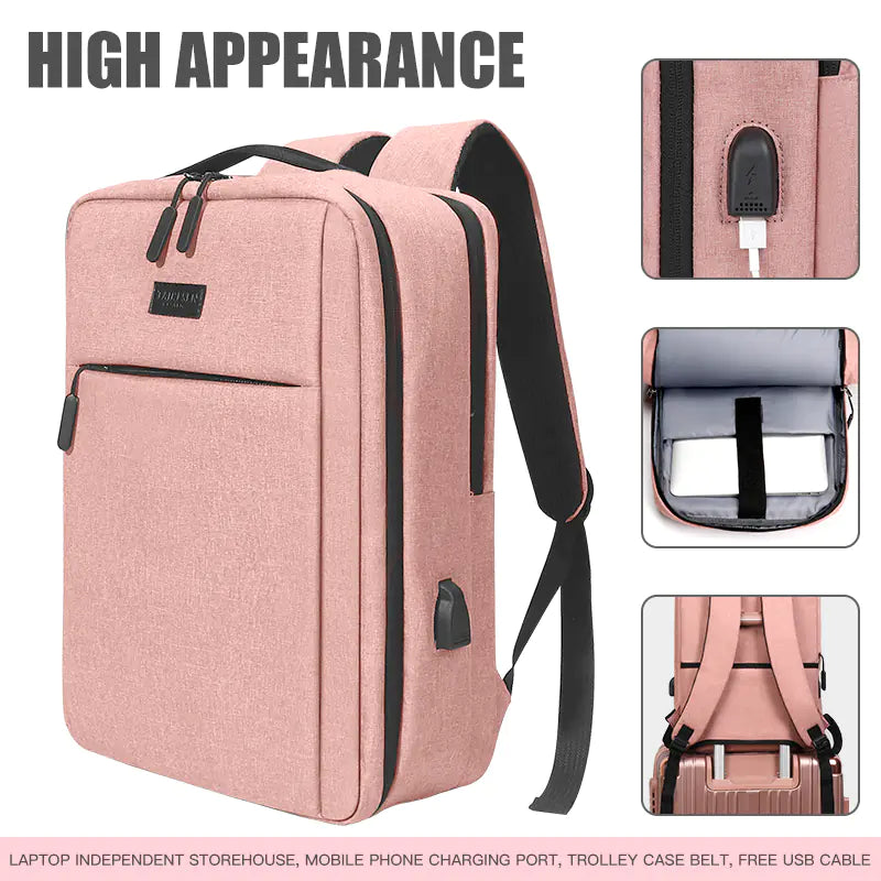 Men's Casual Travel Laptop Backpack Daypack