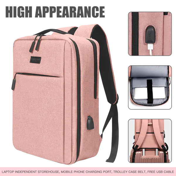 Men's Casual Travel Laptop Backpack Daypack
