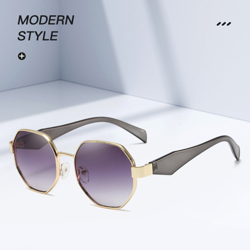 Sunglasses Round Frame Large Frame Sun Glasses Holiday Men Outdoor Cycling Fishing Sunnies Eyewear UV400