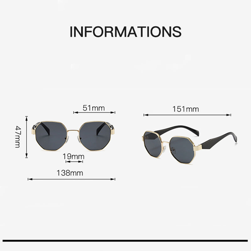Sunglasses Round Frame Large Frame Sun Glasses Holiday Men Outdoor Cycling Fishing Sunnies Eyewear UV400