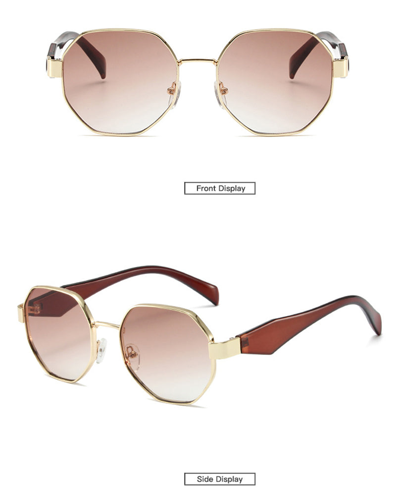 Sunglasses Round Frame Large Frame Sun Glasses Holiday Men Outdoor Cycling Fishing Sunnies Eyewear UV400