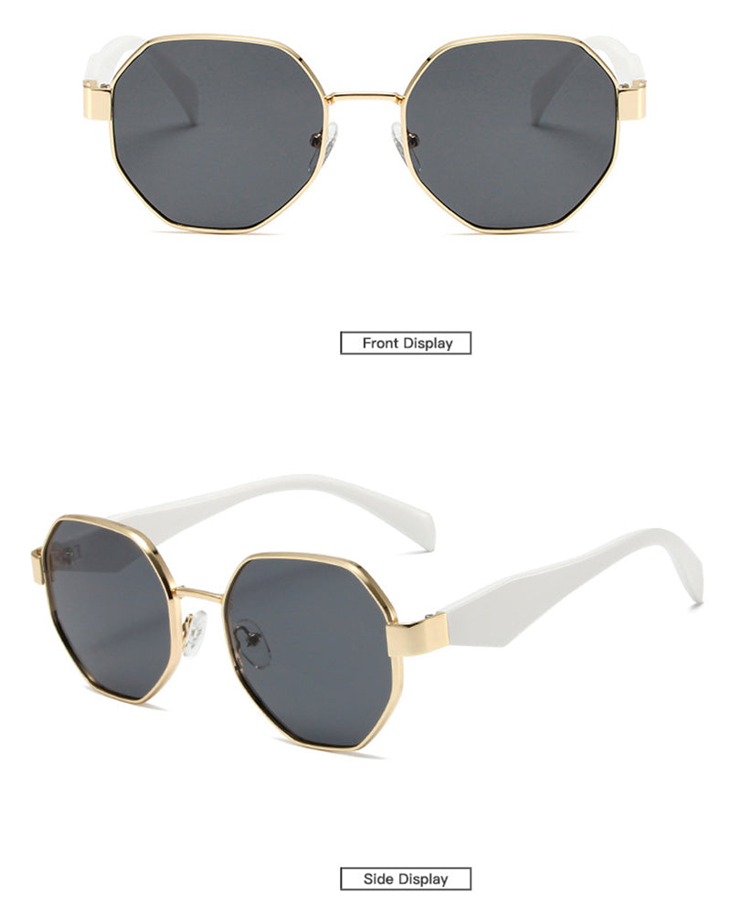 Sunglasses Round Frame Large Frame Sun Glasses Holiday Men Outdoor Cycling Fishing Sunnies Eyewear UV400