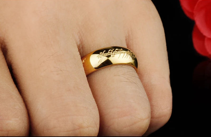 Couple Rings Set – Matching Stainless Steel Rings for Men and Women