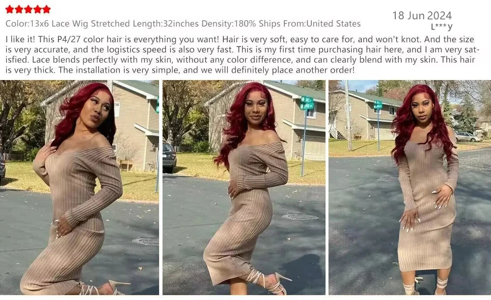 40 42 Inch 99J Burgundy Hd Lace Frontal Wig 13X6 200 Density Brazilian Body Wave Human Hair Wig Red Colored Hd Lace Front Wigs
