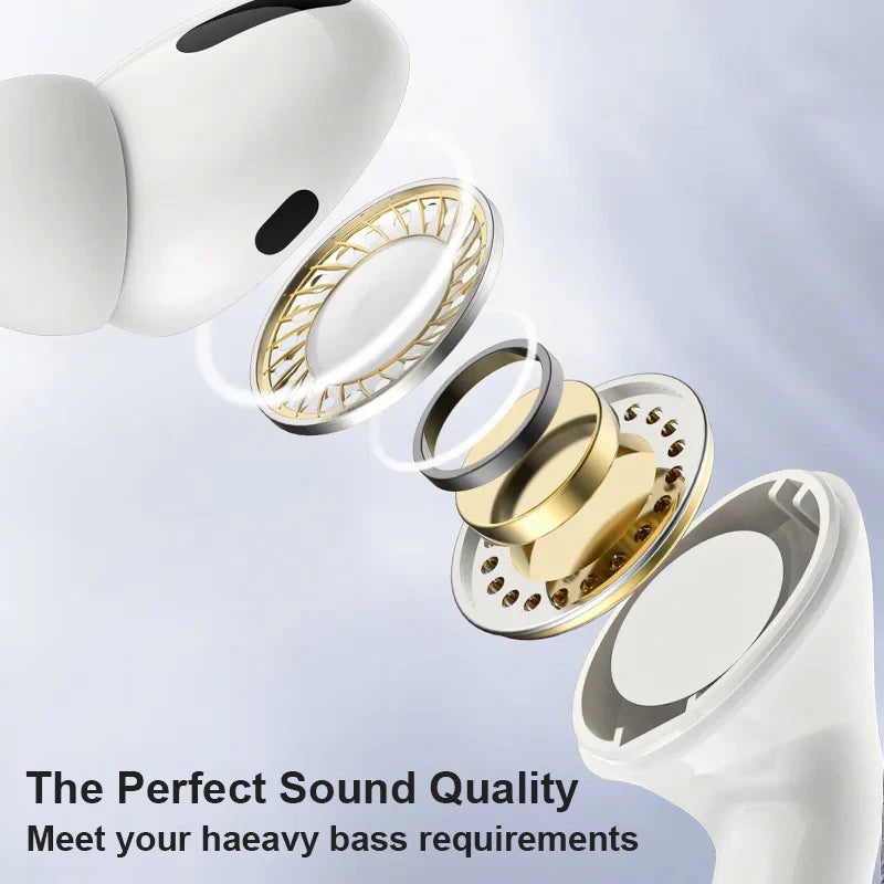 Airs Pro2 Bluetooth Headset Wireless Earphones TWS Earbuds with Siri Pop-up Window Waterproof Positioning Touch Control For Ios