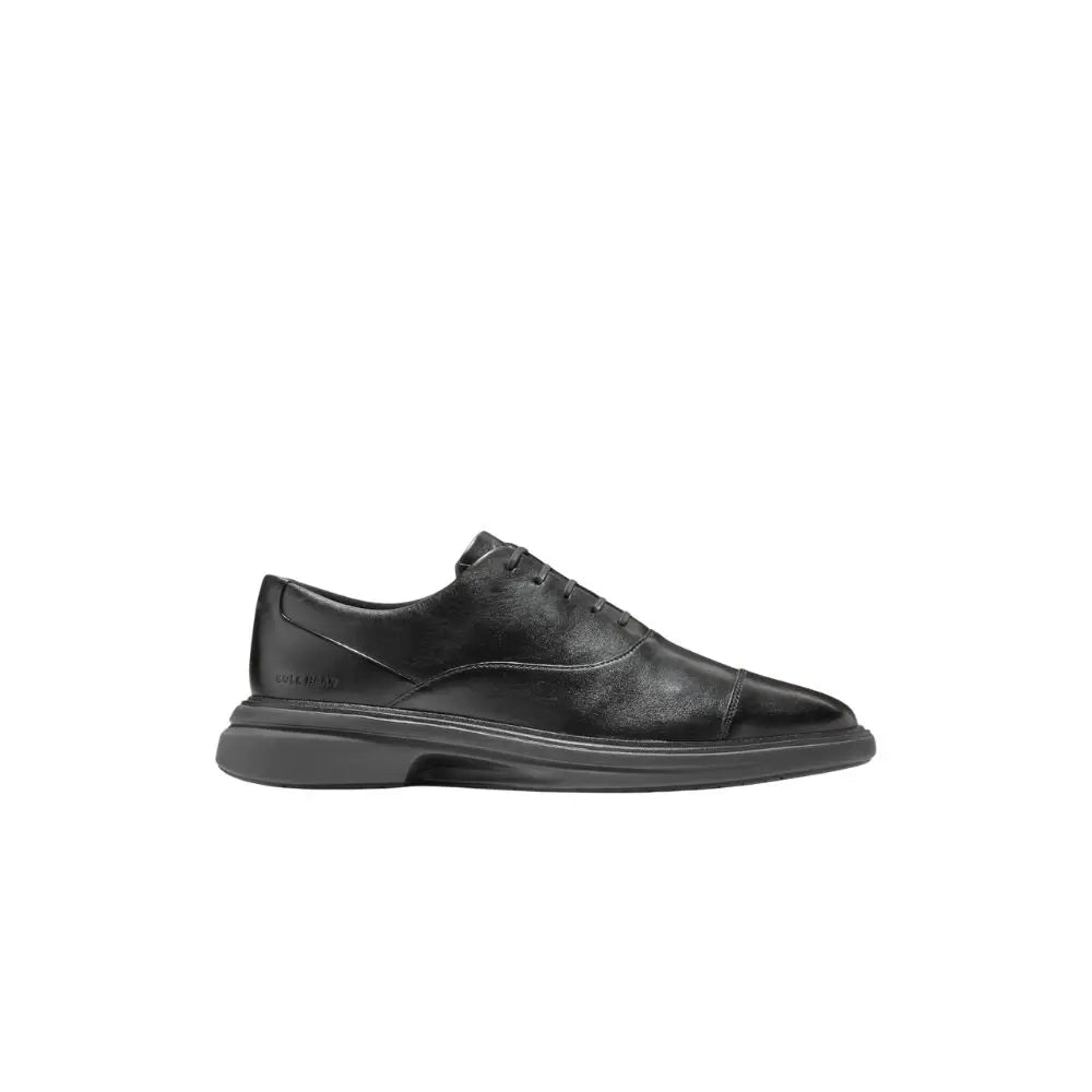 Cole Haan Men's Black Leather Shoes – Sizes 11.5, 12, 13, 14, 15, Comfortable Casual Sneakers for Men