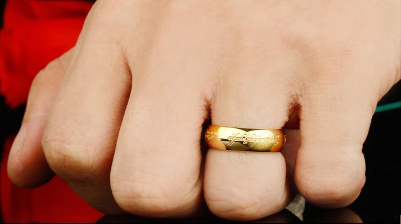 Couple Rings Set – Matching Stainless Steel Rings for Men and Women