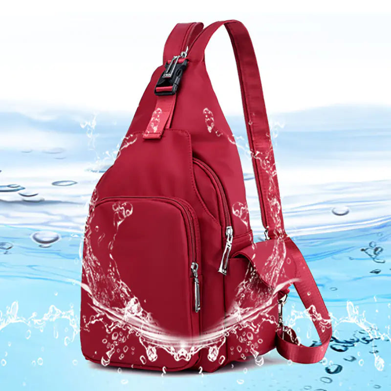 Women's Waterproof Nylon Laptop Backpack Multifunctional