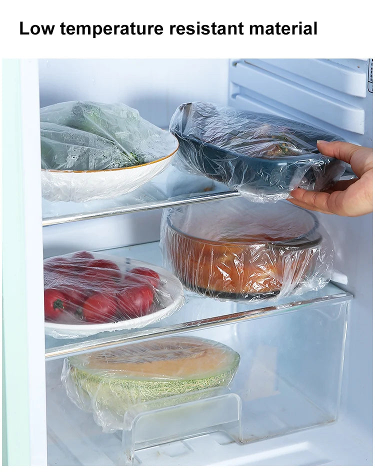 Reusable Elastic Food Covers – Stretchable Bowl and Plate Lids (Set of 6)”