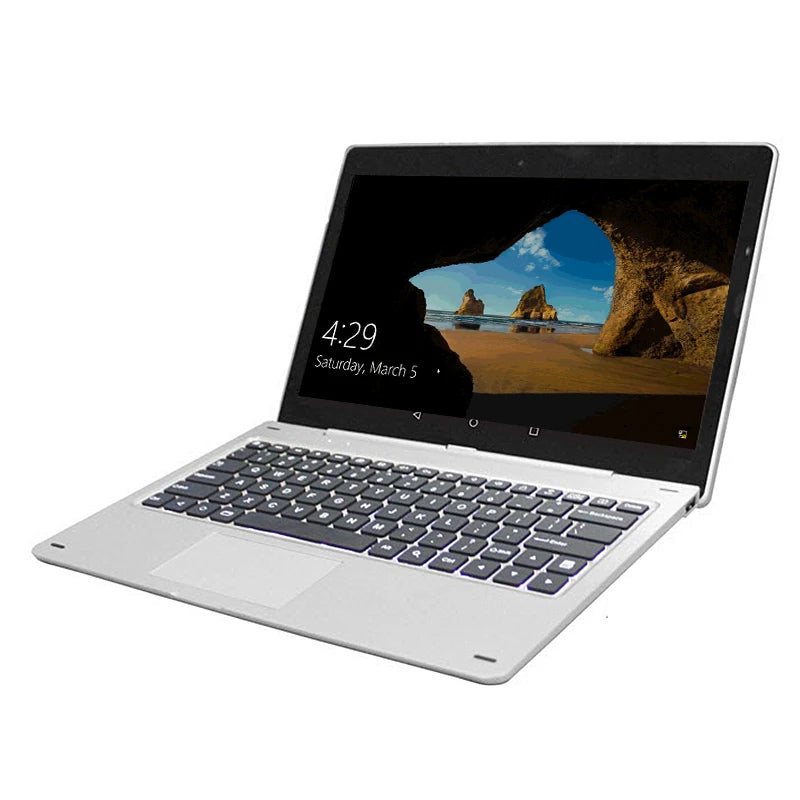 11.6'' Windows 10 Tablet PC 2GBDDR+64GB 2in1 With Docking Keyboard Z3735G CPU 1366*768 IPS Screen Quad Core G12 Dual Camera