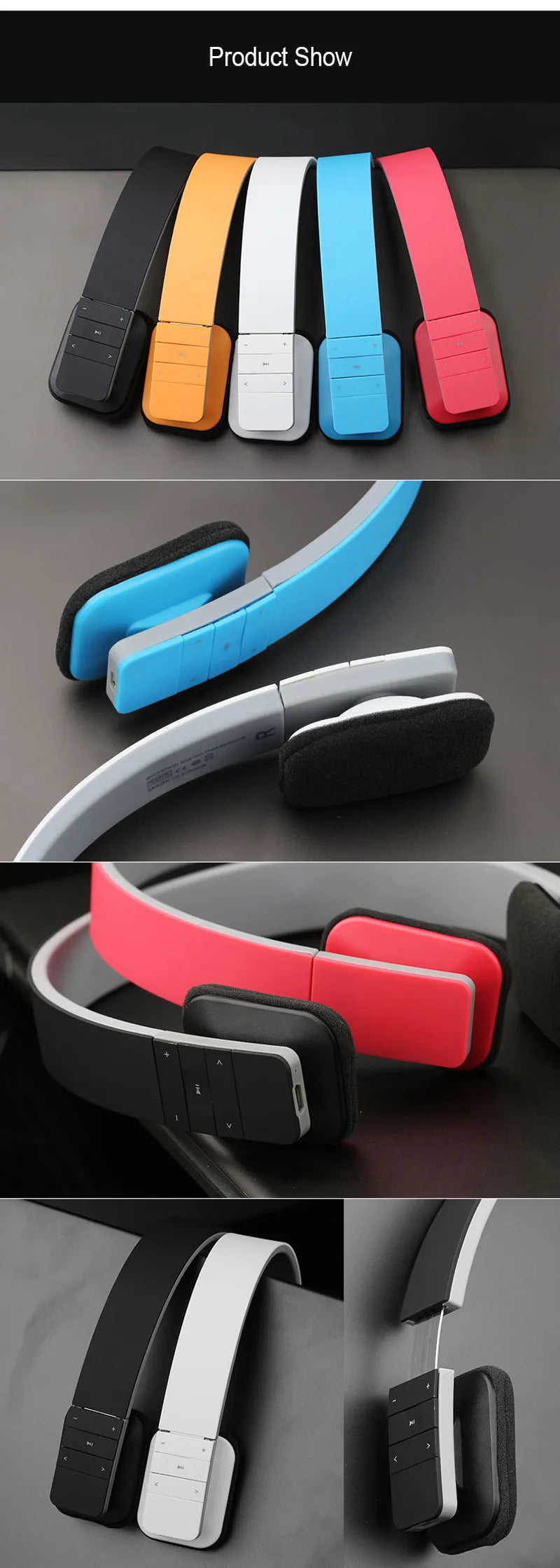 HD Noise Cancelling Sport Headphones Wireless Bluetooth Earphones with USB TV Adaptor HiFi Deep Bass Sound And Auto Pairing
