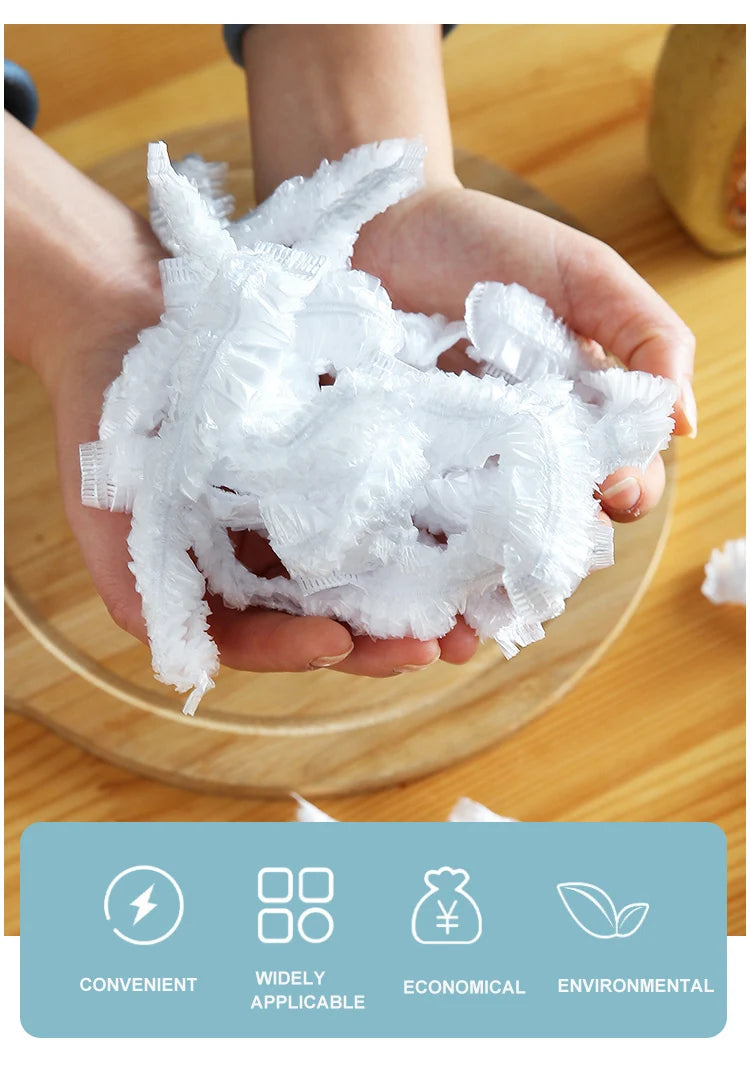 Reusable Elastic Food Covers – Stretchable Bowl and Plate Lids (Set of 6)”