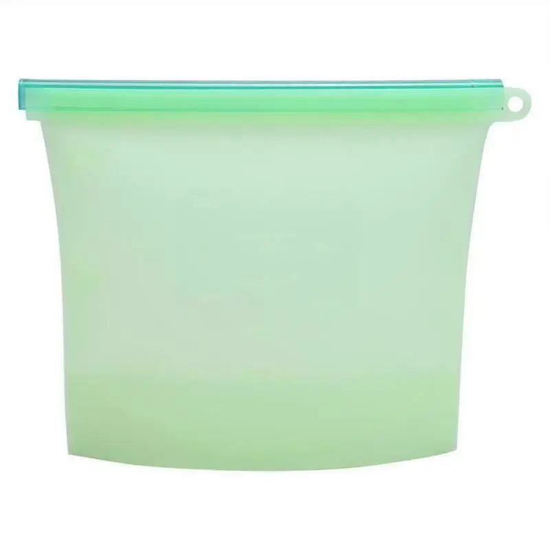 Reusable Silicone Food Storage Bags – 1000ml Leakproof Freezer & Lunch Bags (Set of 4)”