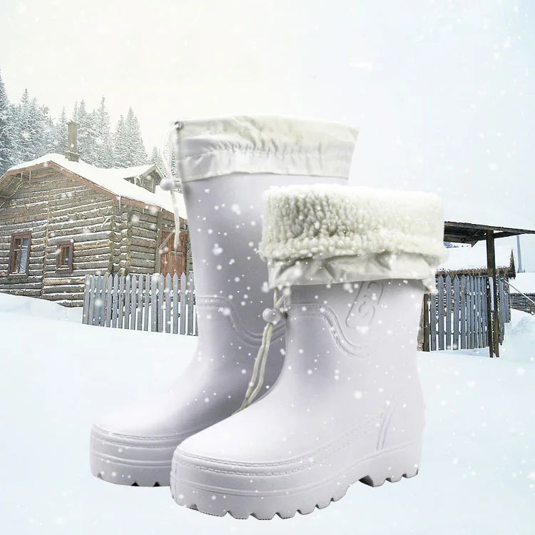 New Arrival Women's and Men's Rain Shoes for 2022 EVA Ultralight Waterproof Non-Skid and Oil-Resistant Boys and Girls Food Boots