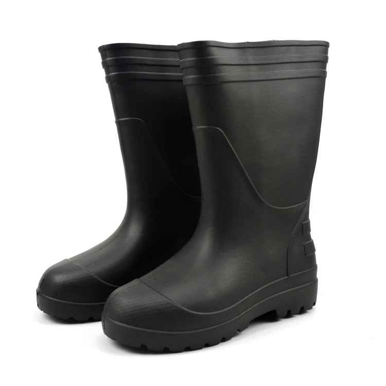 New Arrival Women's and Men's Rain Shoes for 2022 EVA Ultralight Waterproof Non-Skid and Oil-Resistant Boys and Girls Food Boots