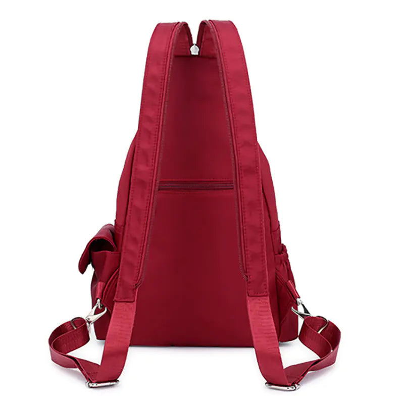 Women's Waterproof Nylon Laptop Backpack Multifunctional