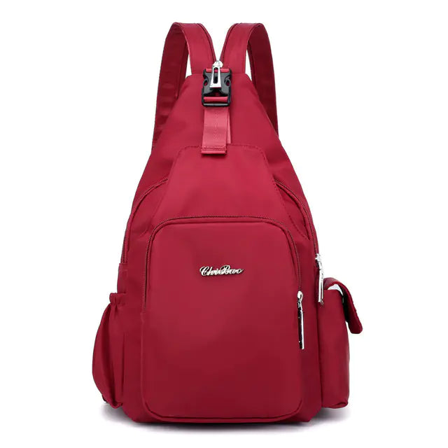 Women's Waterproof Nylon Laptop Backpack (Multifunctional)
