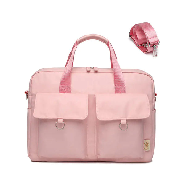 Portable Double Pocket Laptop Bag Waterproof, Shockproof & Multi-Size Computer Case