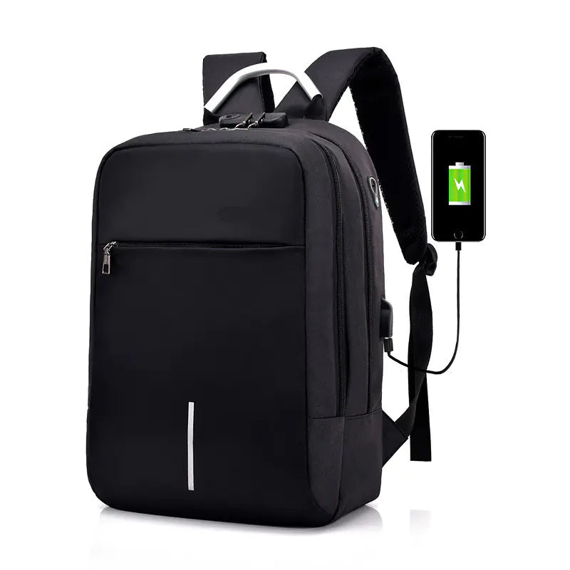 Men’s Anti-Theft Laptop Backpack – 36-55L Capacity
