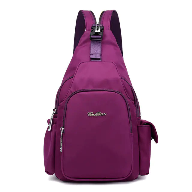 Women's Waterproof Nylon Laptop Backpack (Multifunctional)