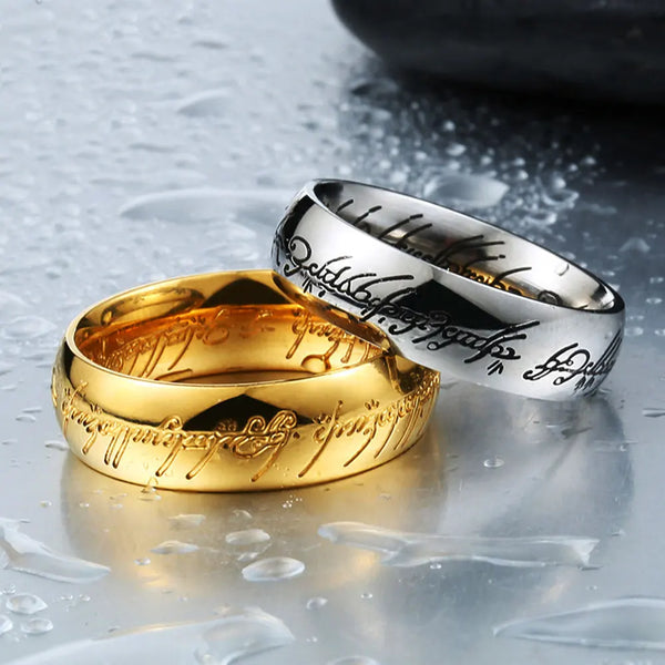 Titanium Steel Unisex Ring – Wedding, Engagement, or Party Jewelry