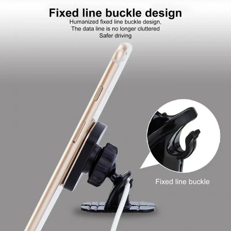 Car Phone Mount Highly Compatible Powerful Magnet One-hand Operate Magnetic Mount Car Phone Holder for Vehicle