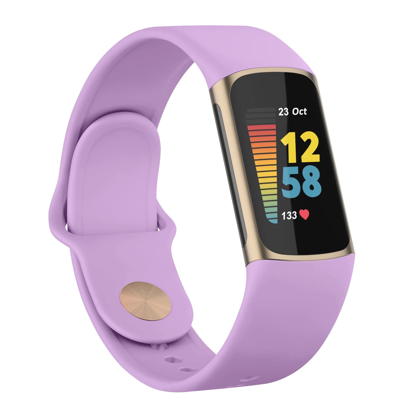 Watchband for Fitbit Charge 6 5 Strap Silicone Wristband for Fitbit Charge 5 6 Sport Bracelet Replacement Smartwatch Accessories