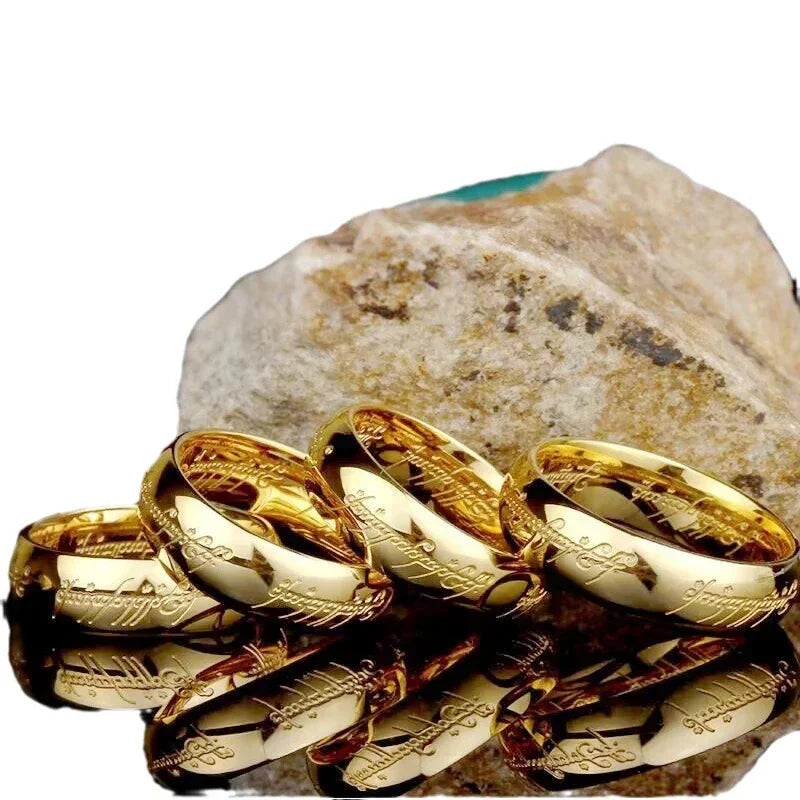 Titanium Steel Unisex Ring – Wedding, Engagement, or Party Jewelry