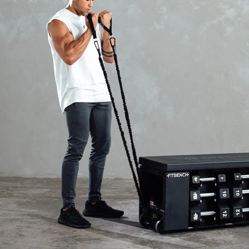 Men’s Sleeveless Workout Tank Top – Quick Dry Breathable Gym Shirt