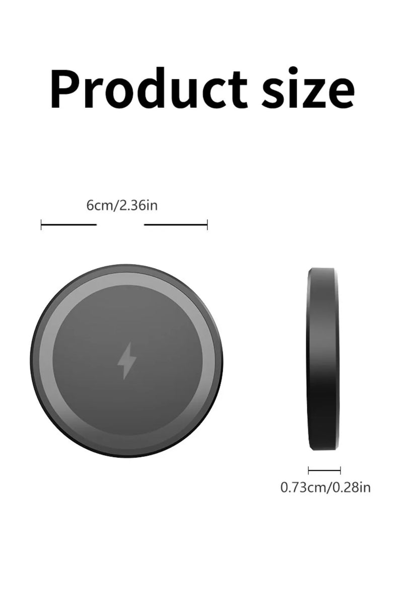 30W Magnetic Wireless Charger Pad For Magsafe iPhone 17 16 15 14 13 12 Pro Max Desktop Type C Magnet Fast Charging Phone Stand