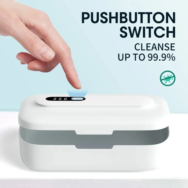 Multifunctional UV Sanitizer Box with Ozone Disinfection for Home and Office