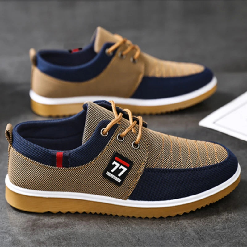 Fashionable Trendy Men's Shoes Casual Sports Shoes Comfortable and Versatile Knitted