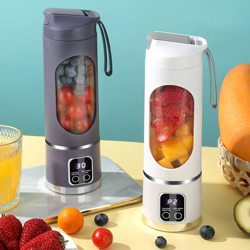 USB Portable Blender – 25W Rechargeable Mini Juicer with Automatic Pulp Ejection
