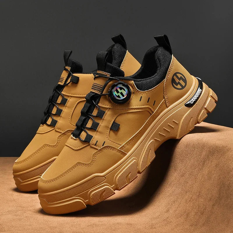 Men’s Breathable Height-Increasing Outdoor Sneakers