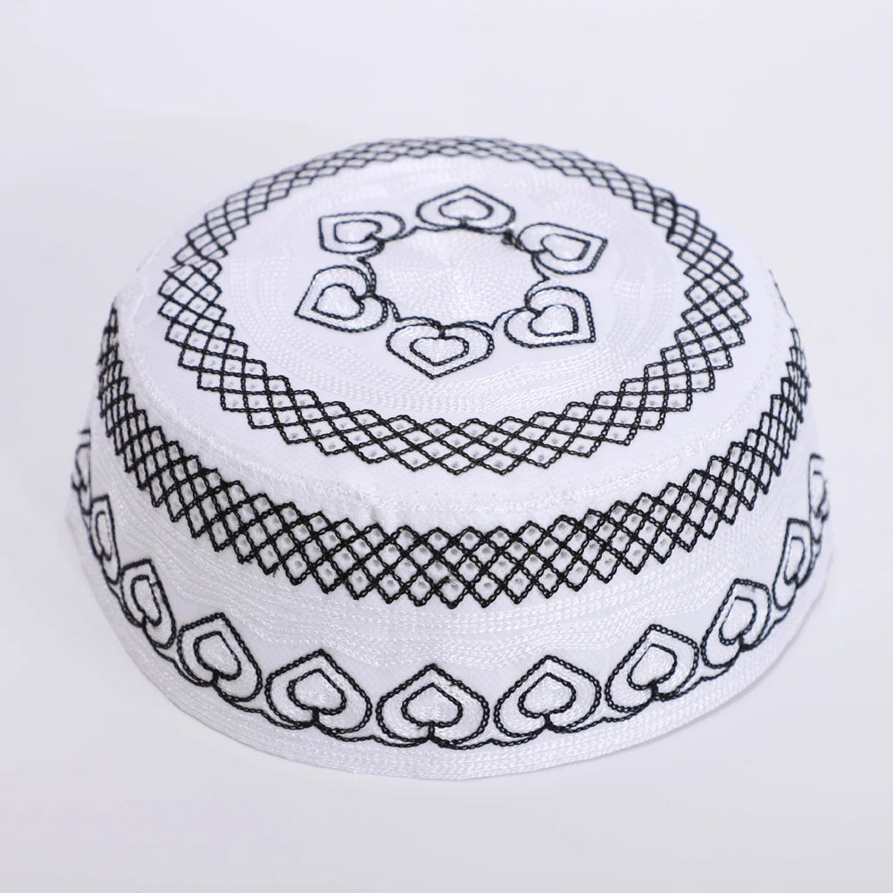 Men’s Kufi Cap – Breathable Islamic Prayer Hat