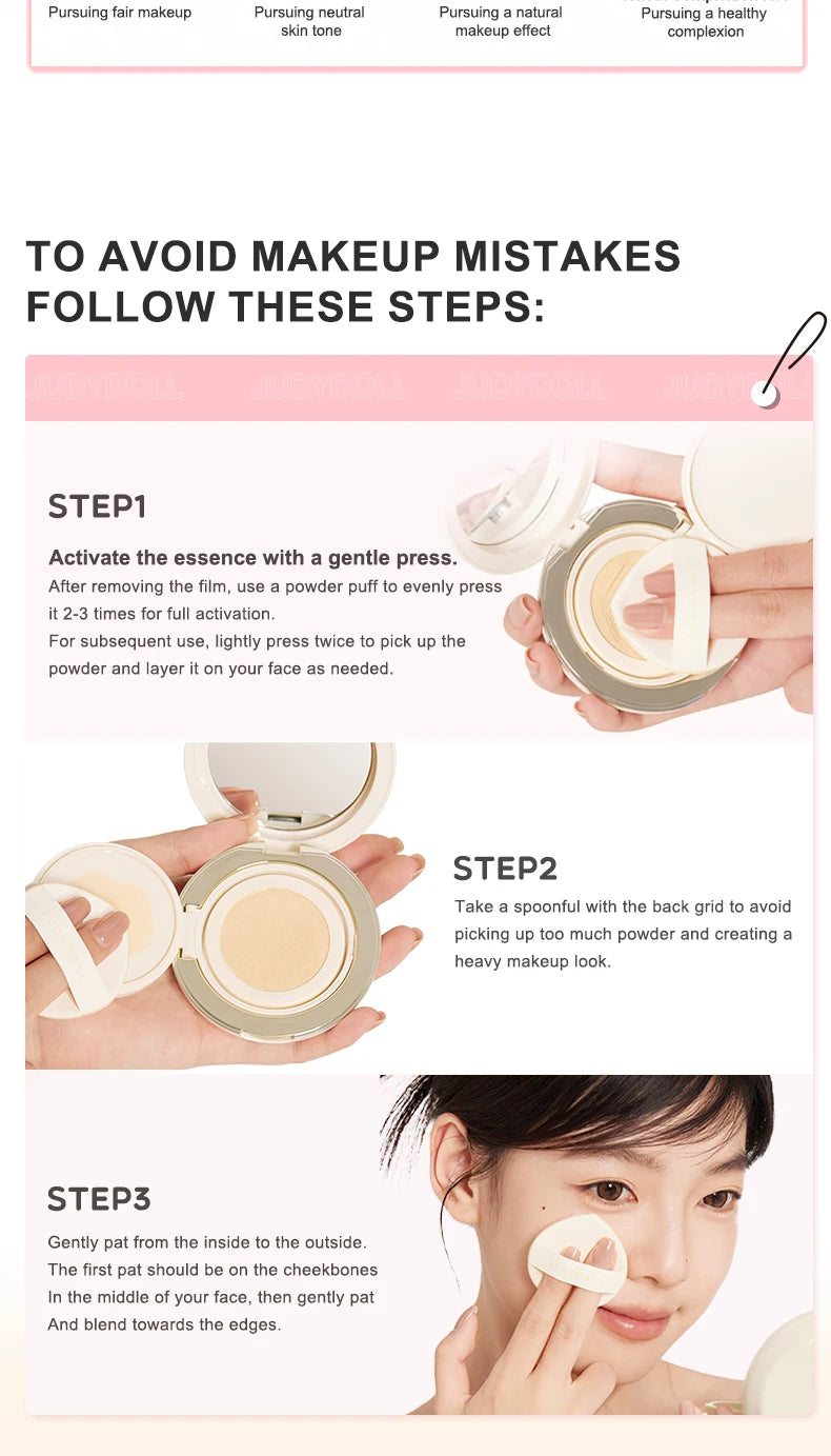 Liquid Foundation Makeup with Full Coverage and Moisturizing Finish