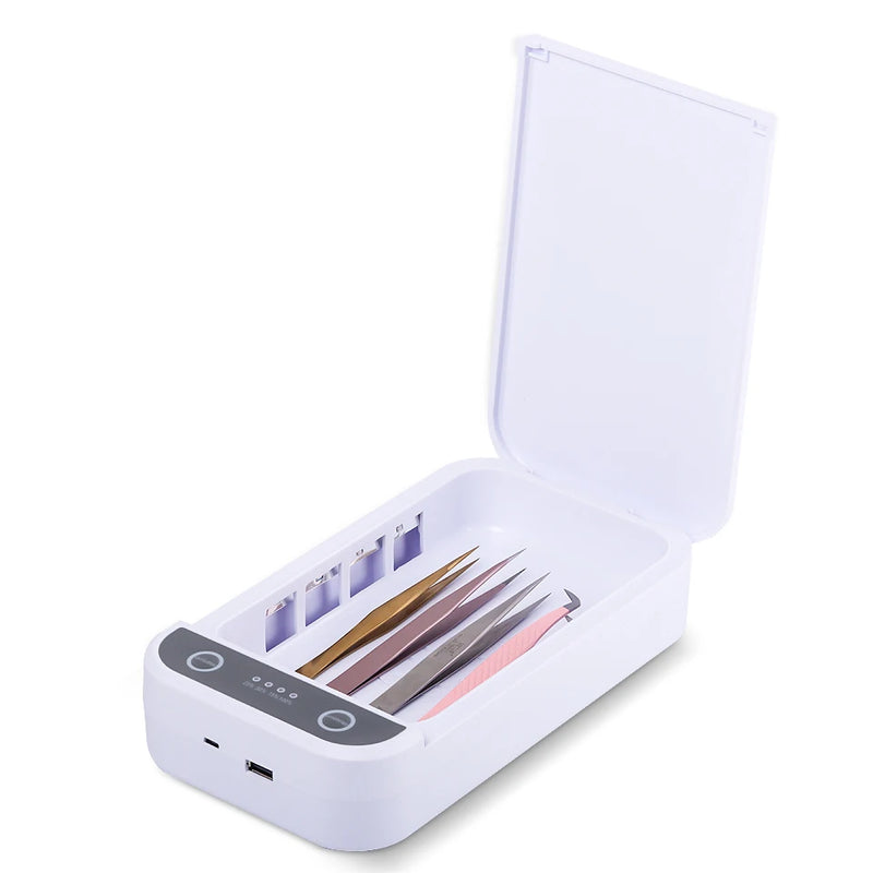 Portable UV Light Sanitizer Box | Multi-Purpose UVC Disinfection Case for Home and Travel