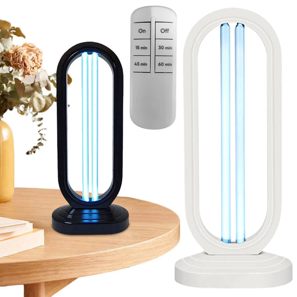 UVC Light Sanitizer Lamp for Home Disinfection and Air Purification