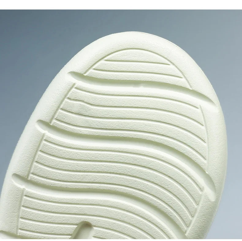 Fashion Trend Men's Shoes Flat Men's Sandals Summer 2025 Thick Soles Soft Comfortable Non-slip Beach Sandals Outdoor Slippers
