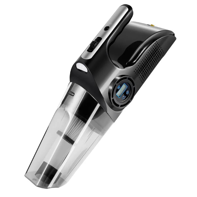Car Mounted Vacuum Cleaner  Car Inflation Pump  Handheld High Suction Dry and Wet Dual purpose Four in One Vacuum Cleaner