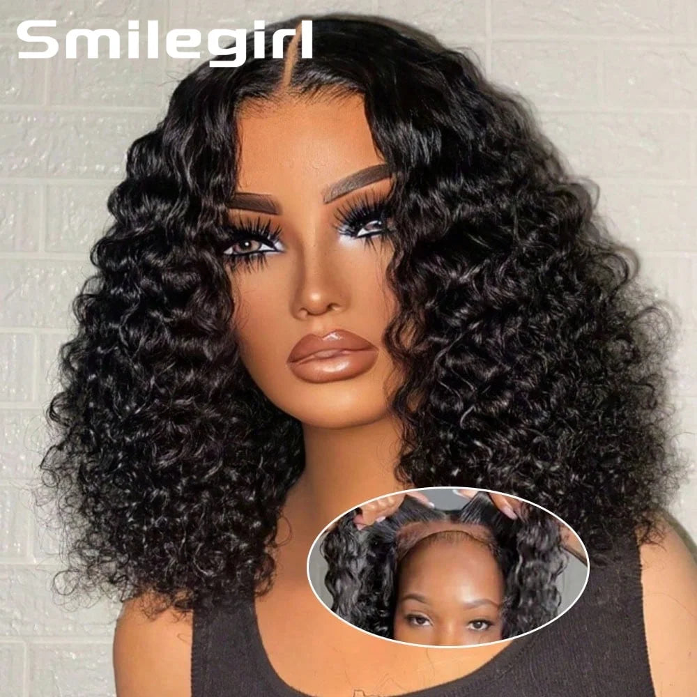 5X5 Hd Lace Closure Wig Bob Wigs Human Hair  250 Density Pre Plucked Pre Cut Pre Bleached Glueless Human Hair Wigs For Women