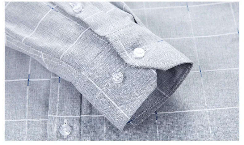 Men's Printed Shirt Spring Long Sleeve Casual Daily Thin Soft Comfortable Business Slim Fit Button Down Dress  Shirts