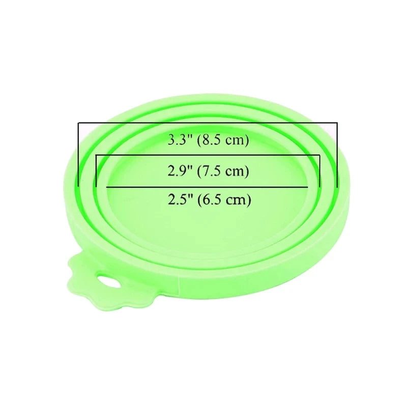 Reusable Silicone Can Lids for Pet Food – Universal Dog & Cat Covers
