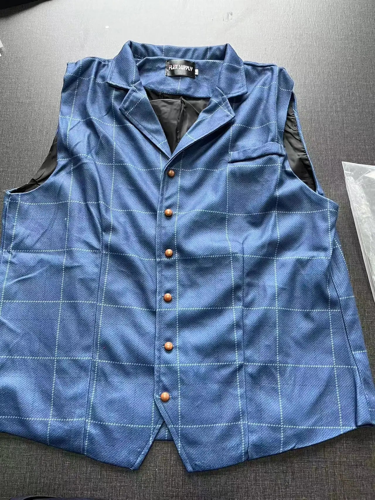 Men’s Formal Slim Fit Vest with Pockets