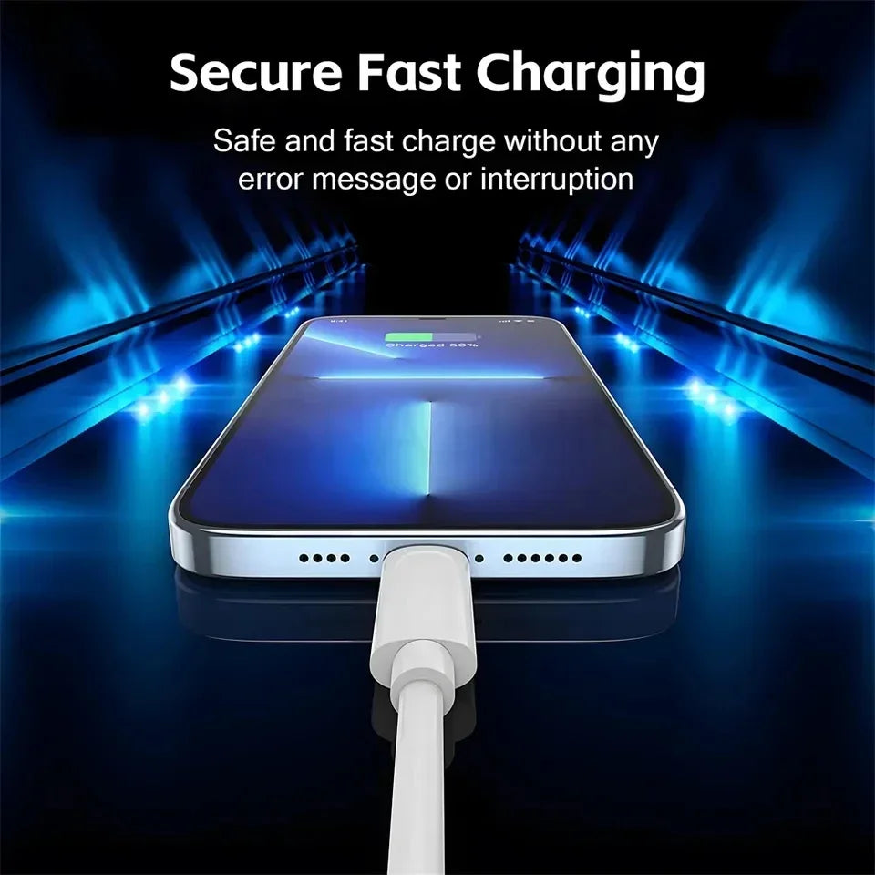 35W PD Fast Charger for iPhone 13 pro 14 plus 11 12 Mini XR X iPad Air USB-C Quick Charging Cable with Multiple Protocols Support