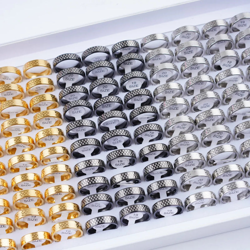 Stainless Steel Wedding and Engagement Band – Unisex Design