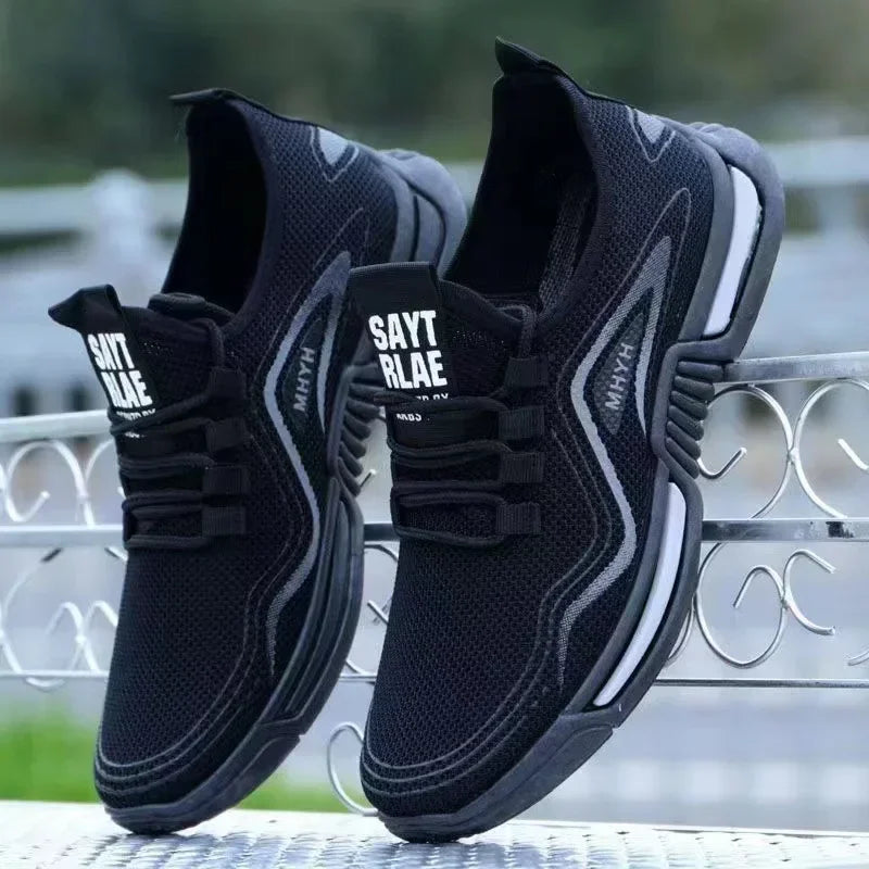 Discover Men’s Breathable Lightweight Casual Sneakers. Non-slip, comfortable, and perfect for work, walking, or everyday wear.