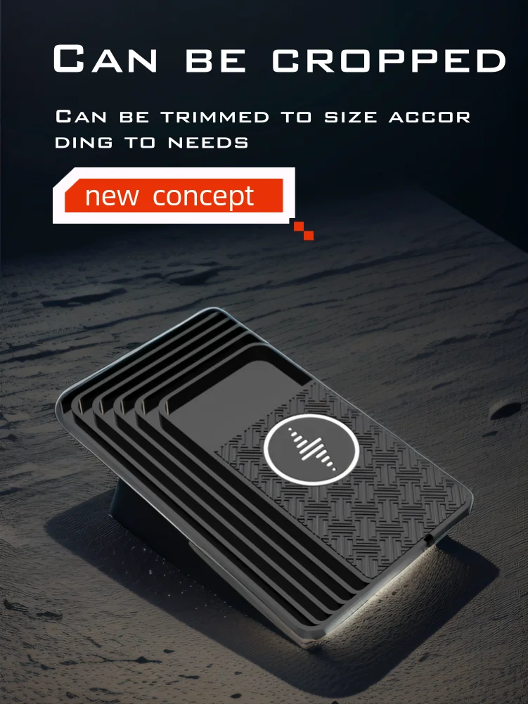 Customizable design for car wireless charger, mobile phone wireless fast charging board, multi device charging station, 15W anti