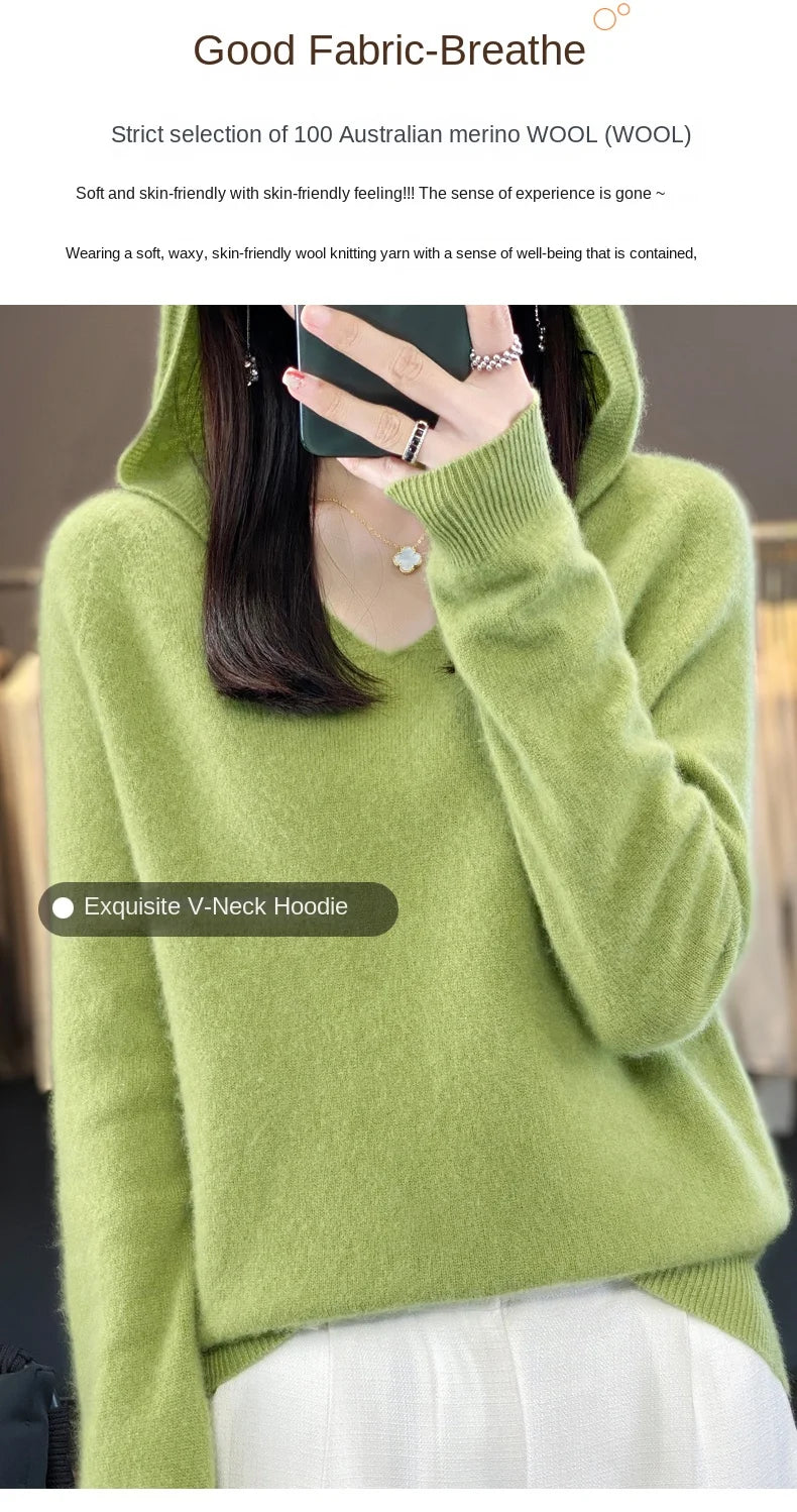 Women’s Loose Knit Sweater – Soft Heavyweight Pullover