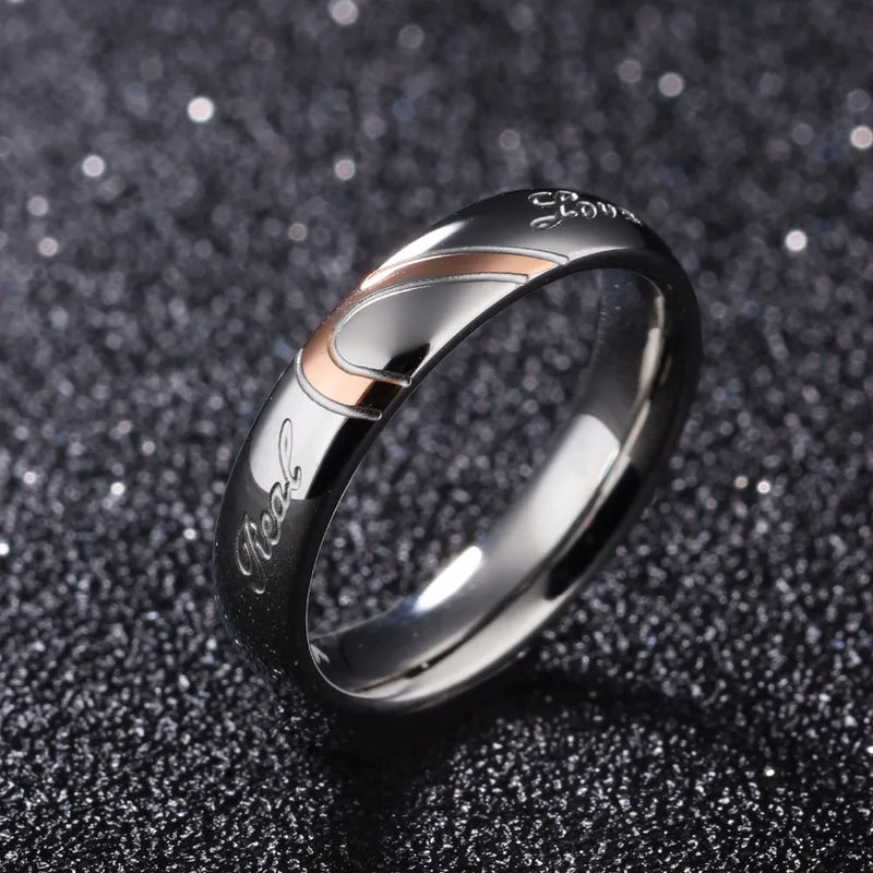 Stainless Steel Couple Rings for Lovers